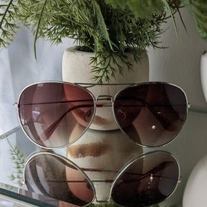H&M  Gold Frame Aviator Sunglasses